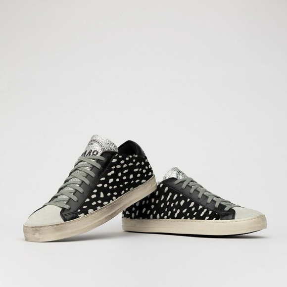 P448 Shoes - P448 John Cowiena Calf Hair Sneakers